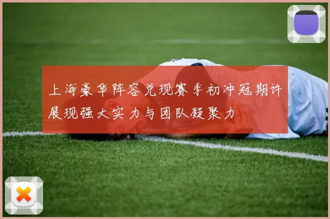 上海豪华阵容兑现赛季初冲冠期许展现强大实力与团队凝聚力